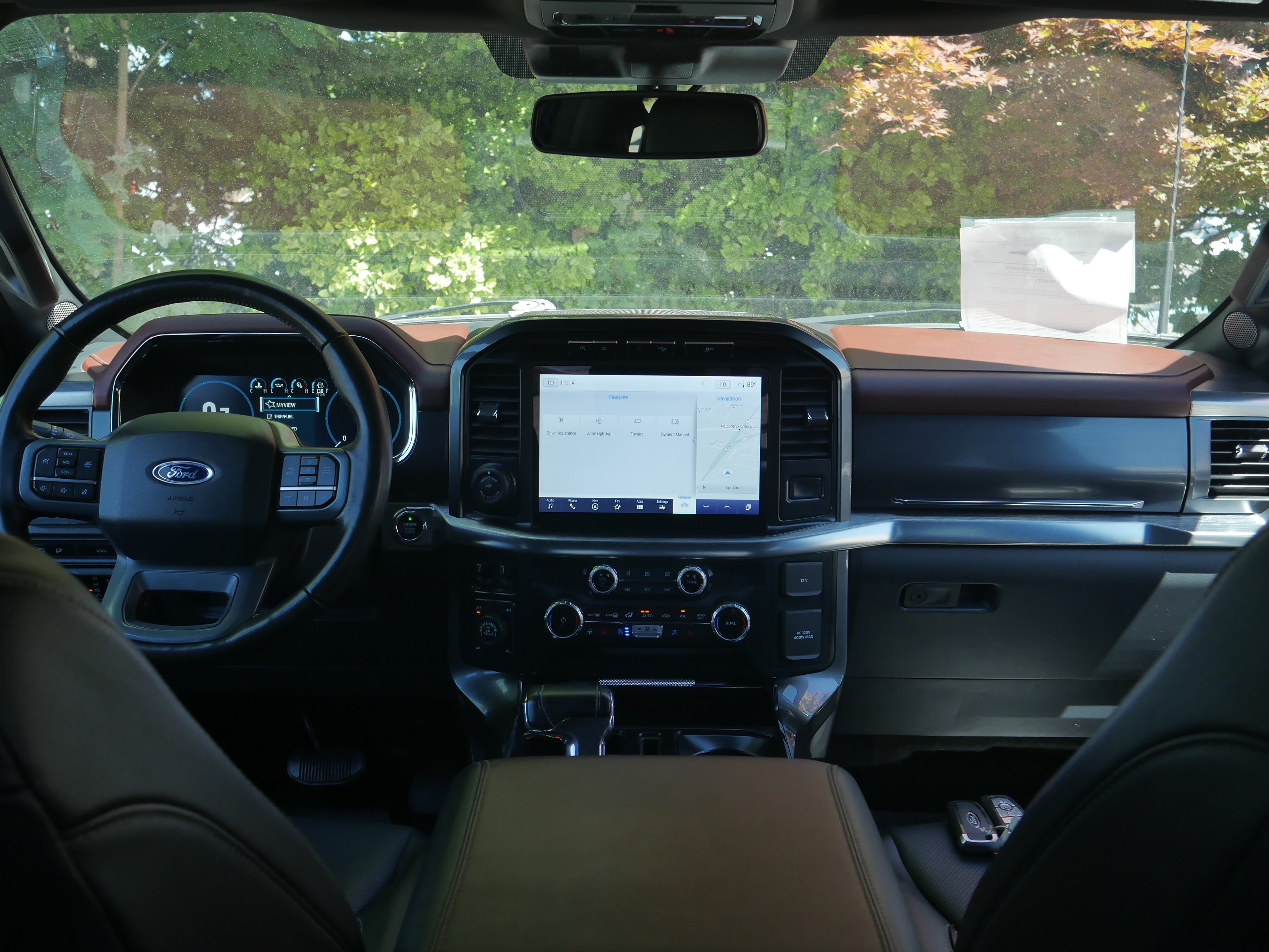 Certified Used 2023 Atlas Blue Metallic Ford LARIAT image 9