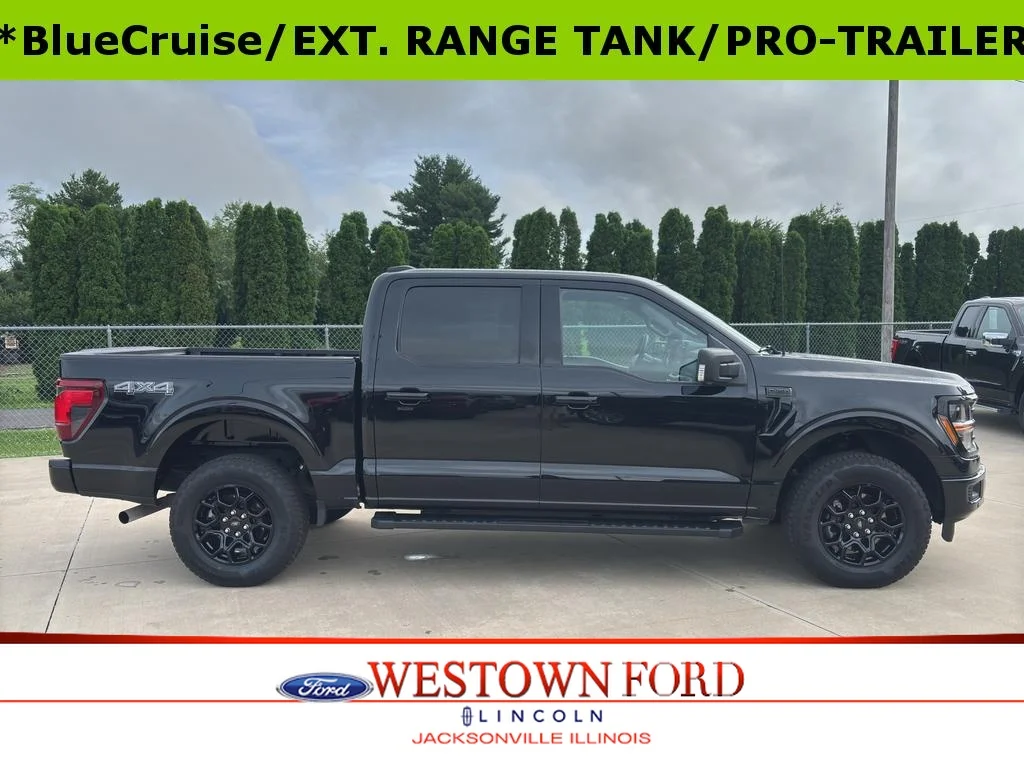 Used 2024 Agate Black Metallic Ford XLT image 1
