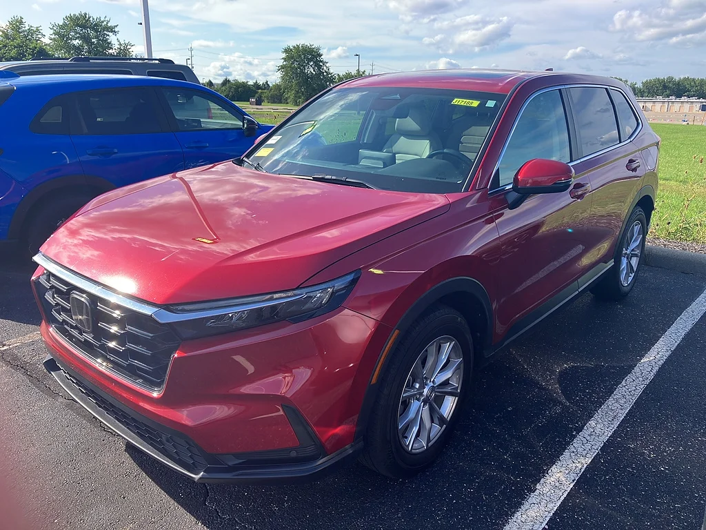 Certified Used 2024 Radiant Red Metallic Honda EX-L image 3