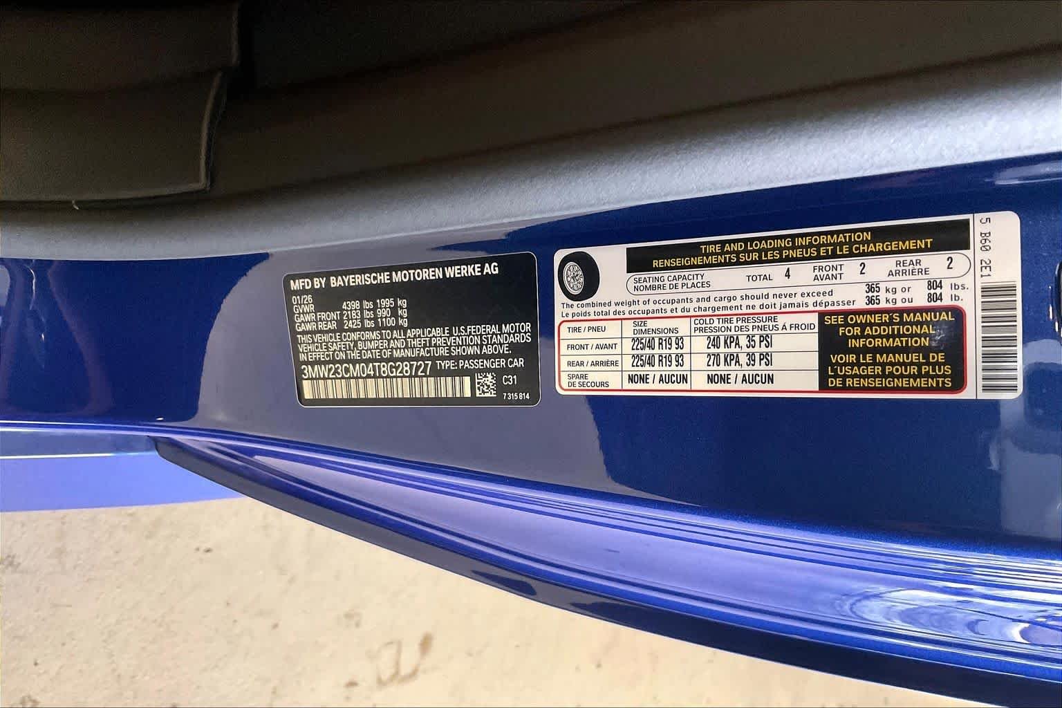 New 2026 Portimao Blue Metallic BMW 230i image 18