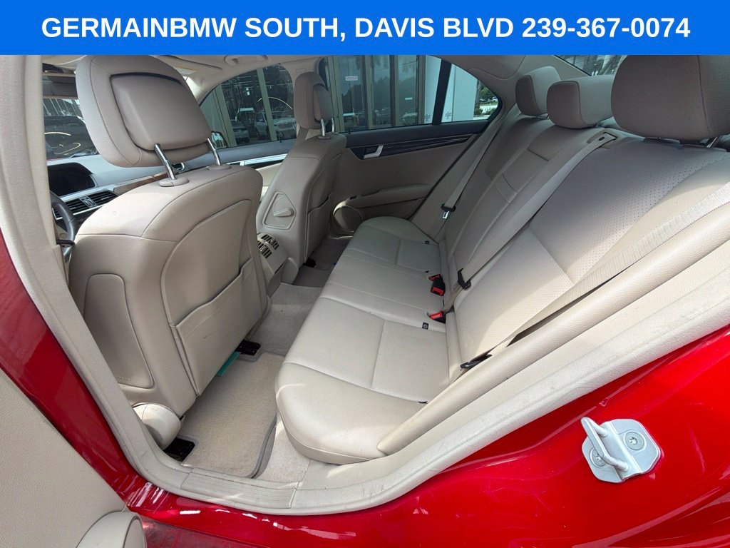 Used 2014 Mars Red Mercedes-Benz C 250 image 24