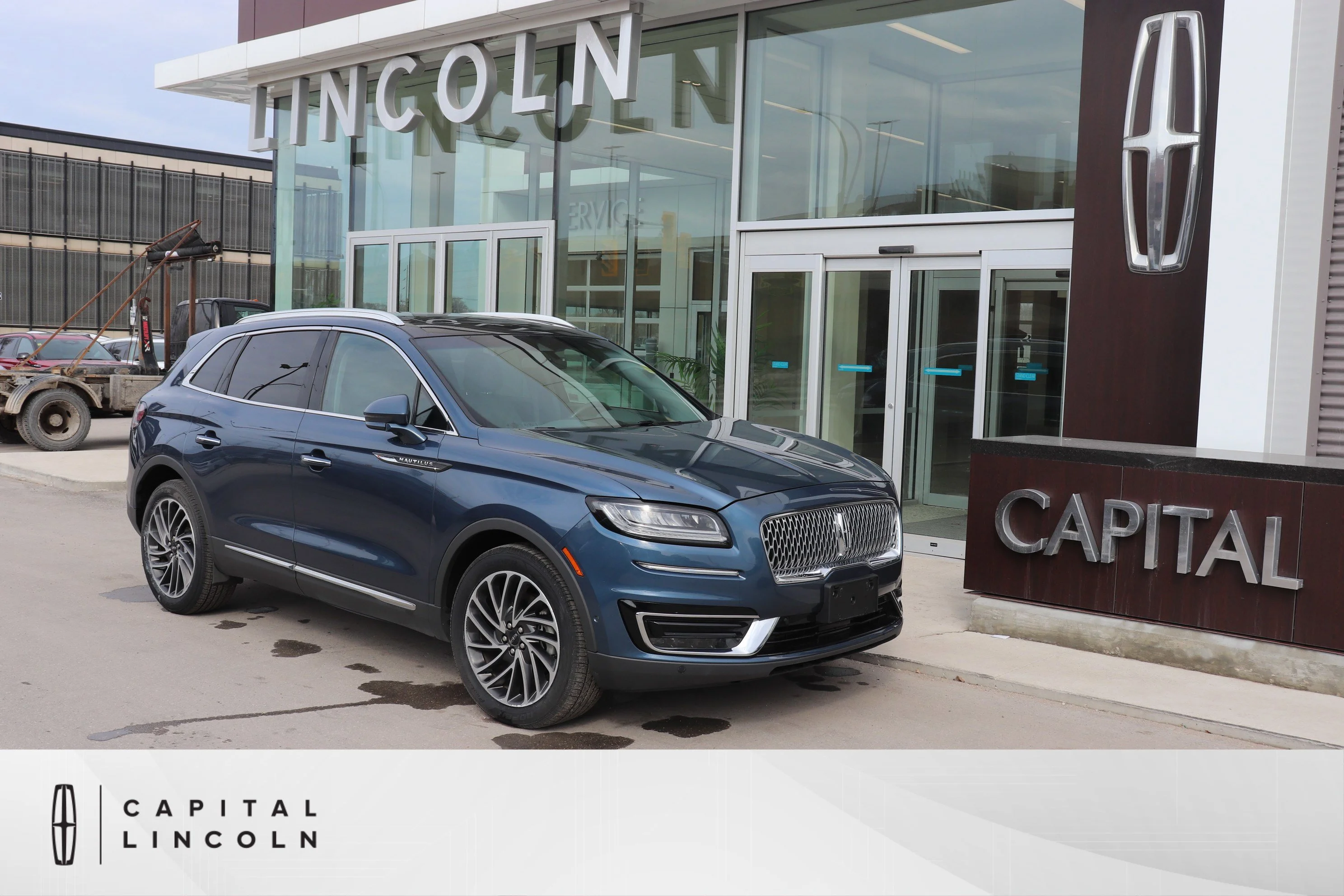 Certified Used 2019 Blue Lincoln Reserve image 1