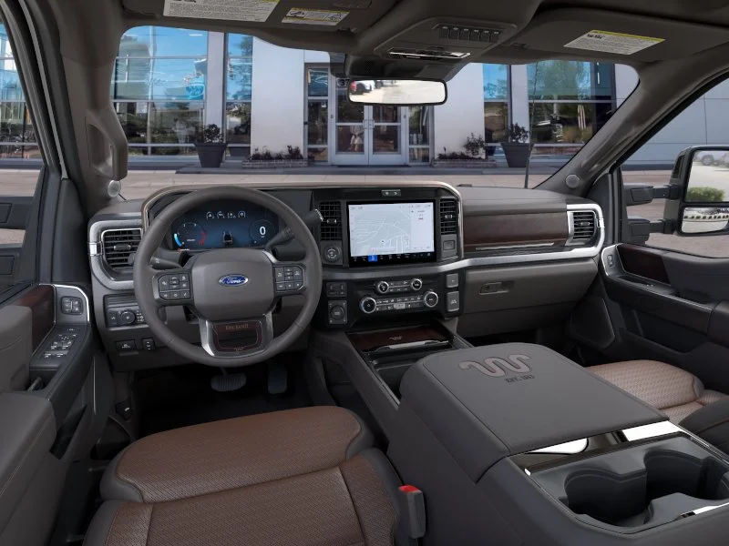 New 2026 Star White Metallic Tri-Coat Ford F-350® King Ranch® image 9