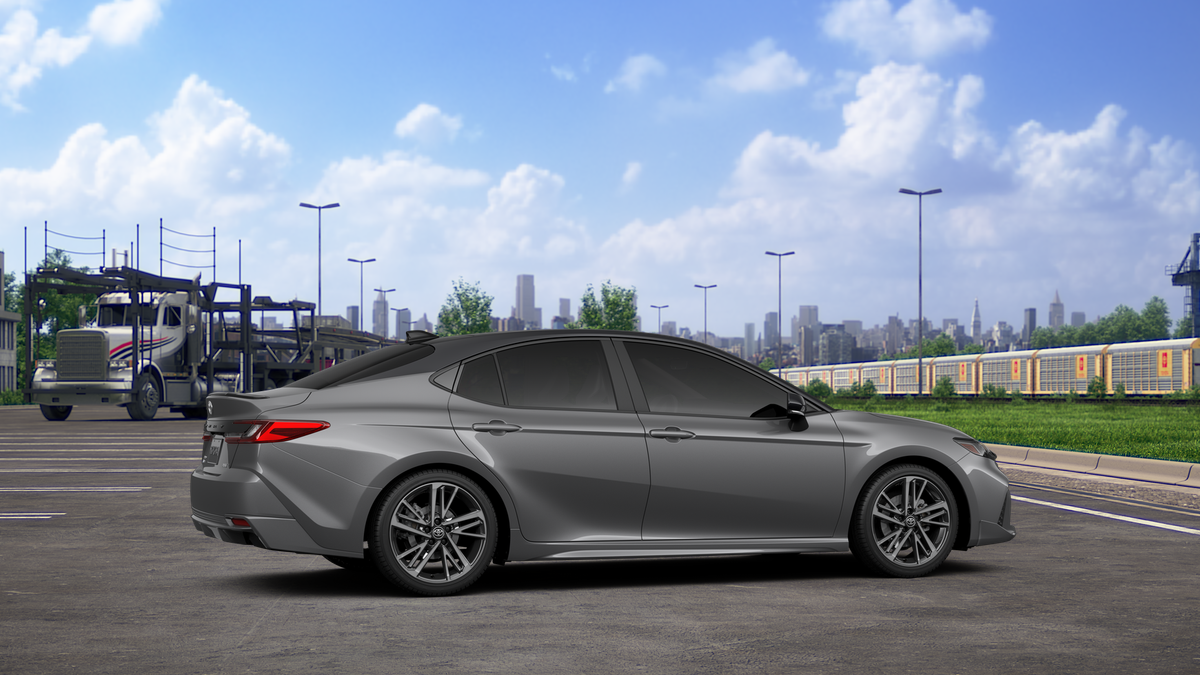 New 2026 Heavy Metal with Midnight Black Metallic roof Toyota XSE image 11