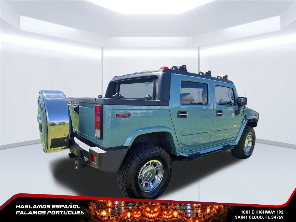 Used 2007 Glacier Blue Metallic HUMMER SUT image 5