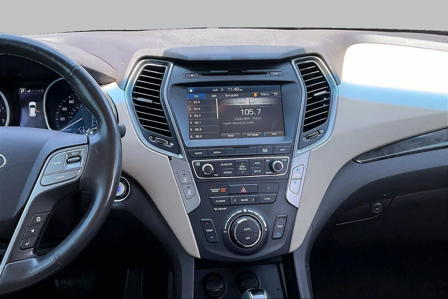 Used 2017 Frost White Pearl Hyundai 2.4L image 6