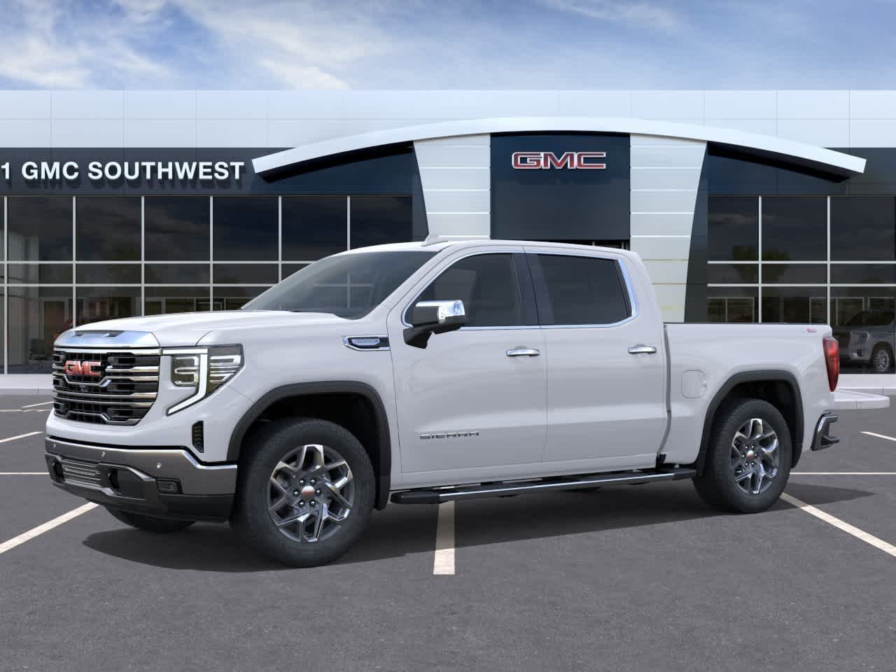 New 2026 Summit White GMC SLT image 2