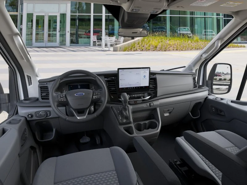 New 2026 Oxford White Ford Passenger Van XLT image 9