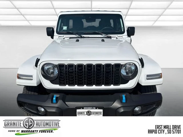 Used 2024 White Jeep Sport S 4xe image 8