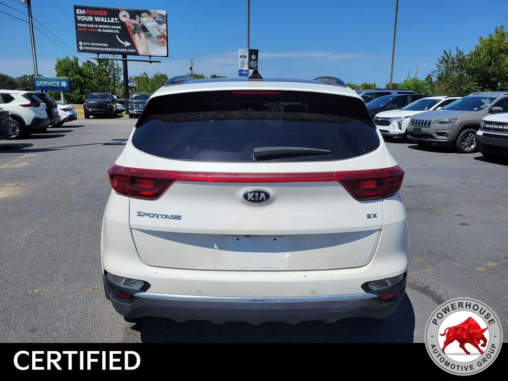 Used 2021 White Kia EX image 5