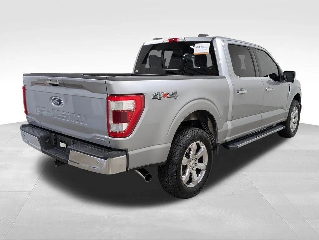 Certified Used 2021 Iconic Silver Metallic Ford Lariat image 26