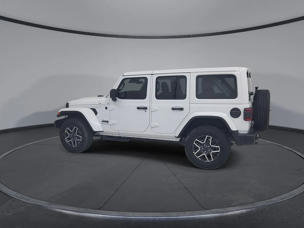New 2026 Bright White Clear-Coat Exterior Paint Jeep Sahara image 8