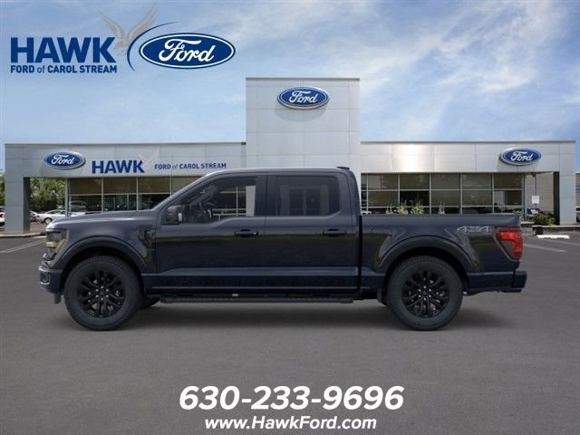 New 2026 Agate Black Metallic Ford XLT image 3
