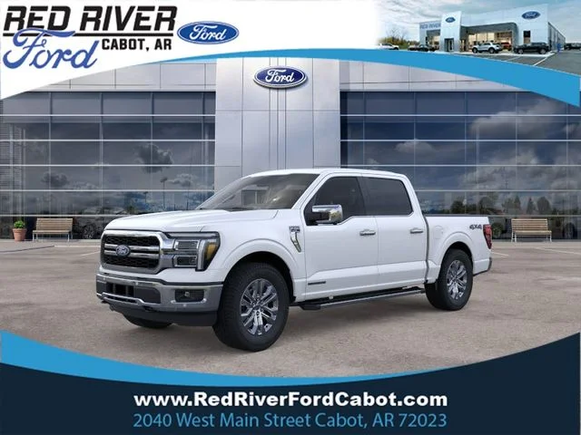 New 2026 Star White Metallic Tri-Coat Ford Lariat® image 1