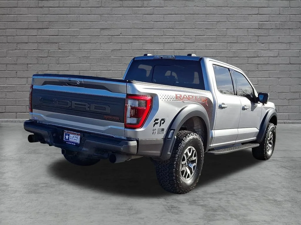 Used 2021 Iconic Silver Metallic Ford Raptor image 11