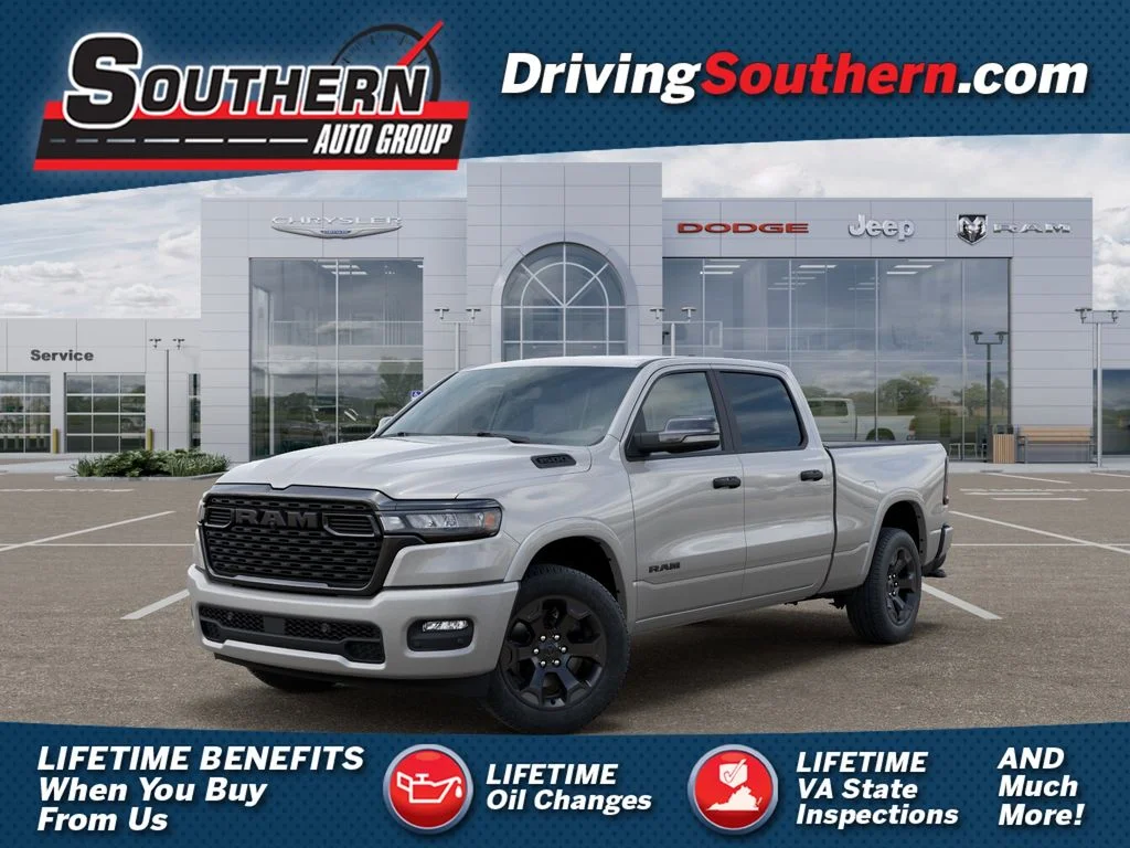 New 2026 Silver Zynith Exterior Paint RAM Big Horn/Lone Star image 1