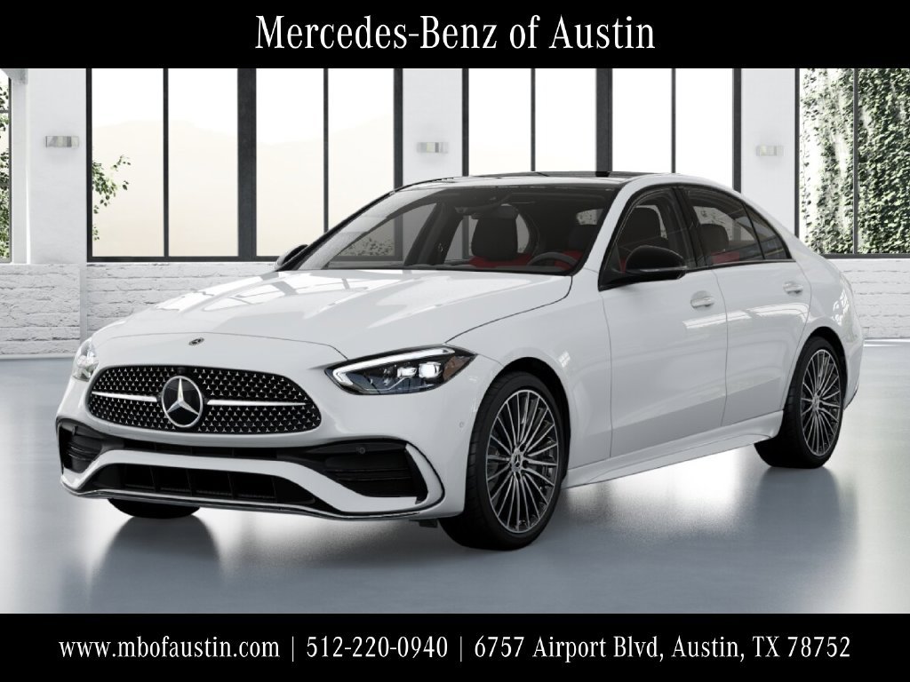New 2026 Polar White Mercedes-Benz C 300 image 1