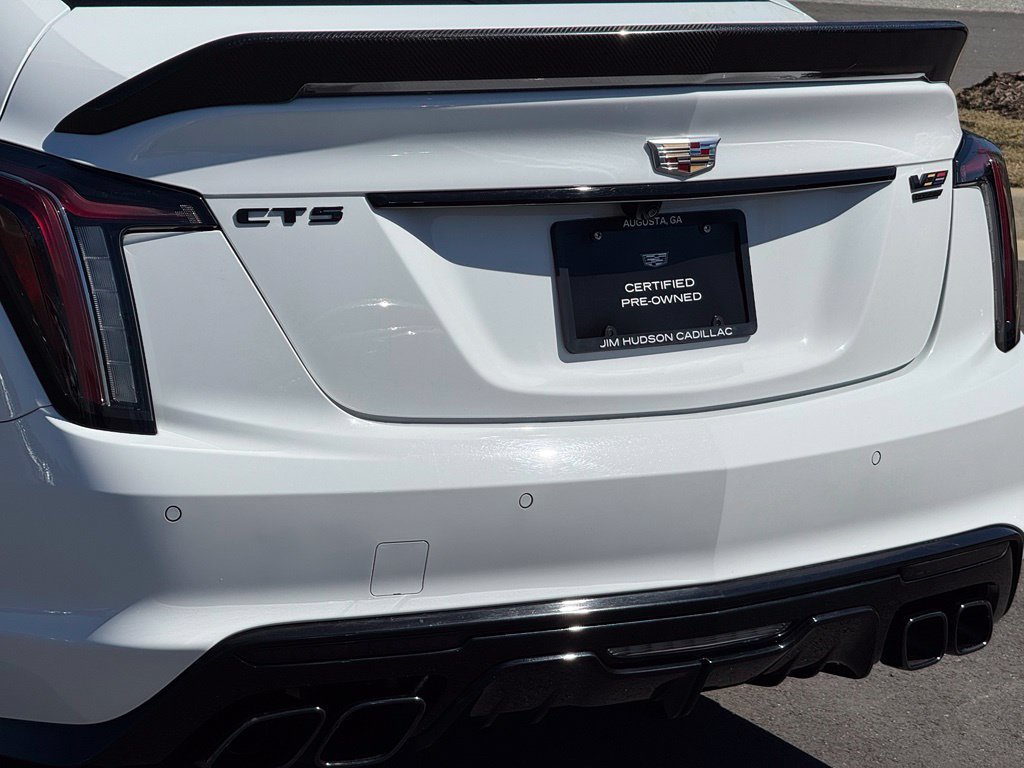 Certified Used 2025 Summit White Cadillac V-Series Blackwing image 9