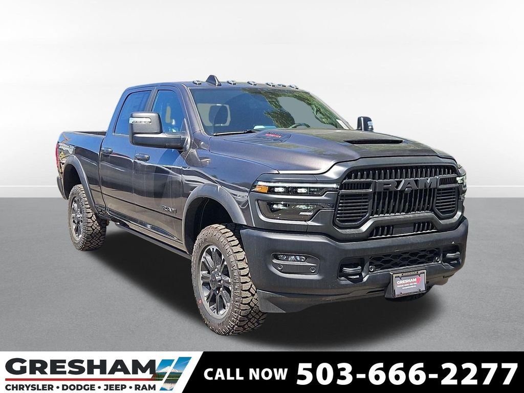 New 2026 Granite Crystal Metallic Clear-Coat Exterior Paint RAM Rebel image 1