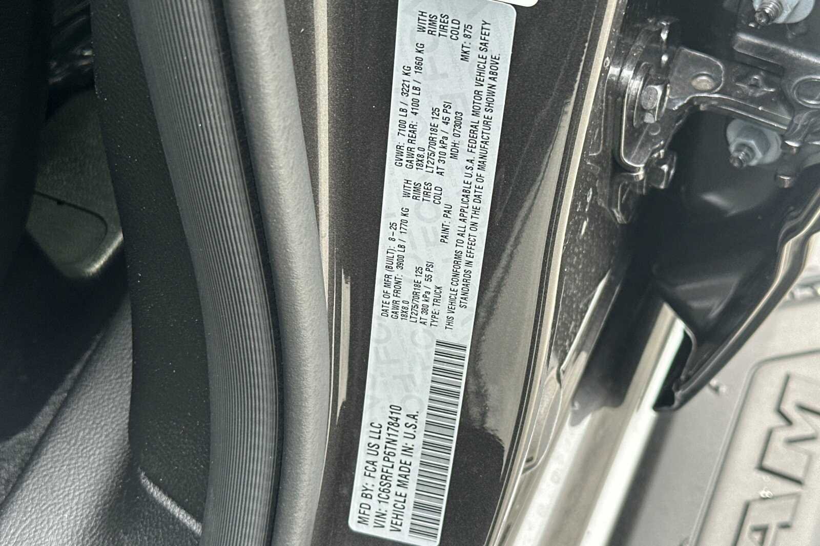 New 2026 Granite Crystal Metallic Clear-Coat Exterior Paint RAM REBEL image 27