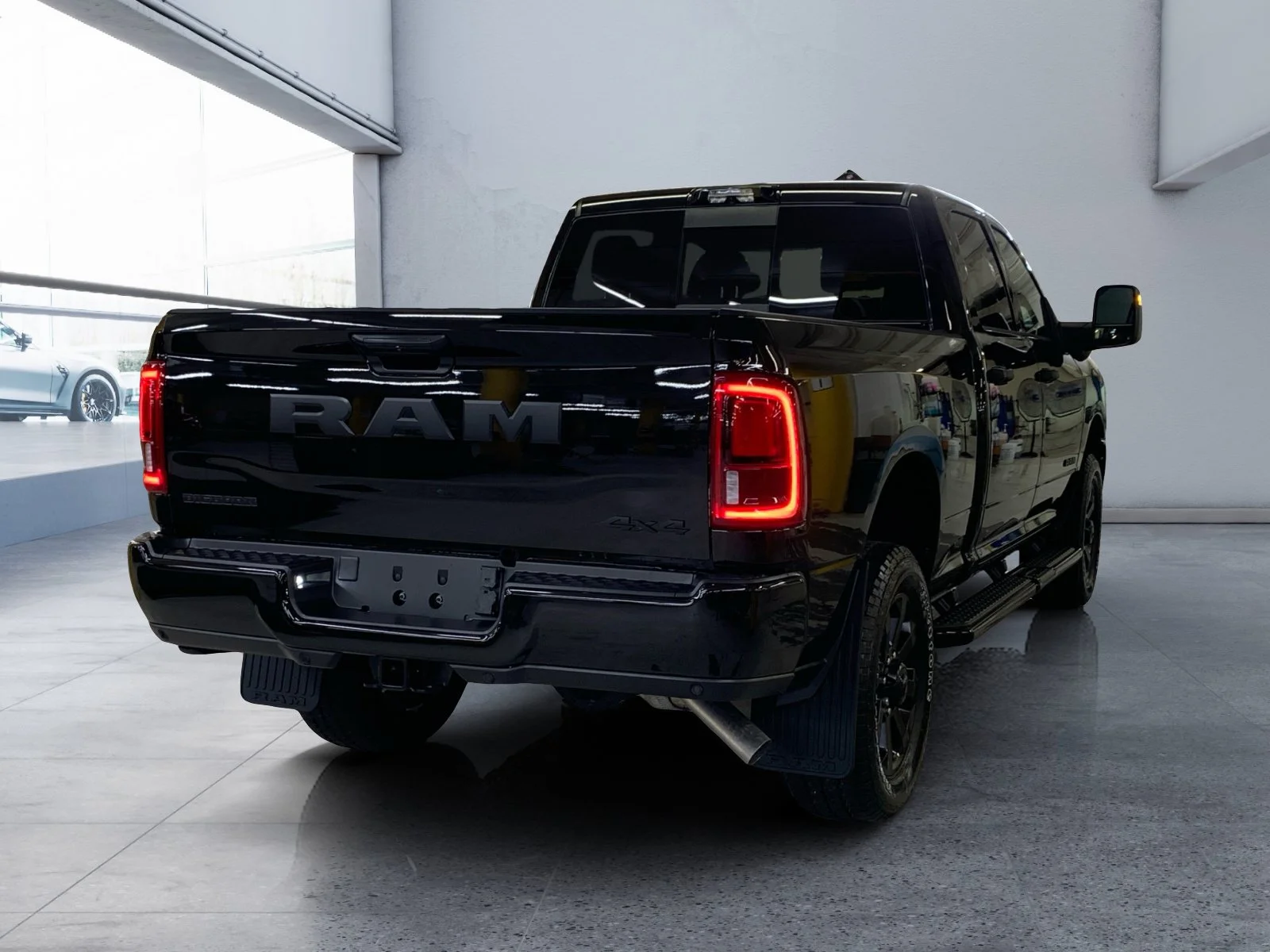 New 2026 Diamond Black Crystal Pearl Ram Big Horn image 5