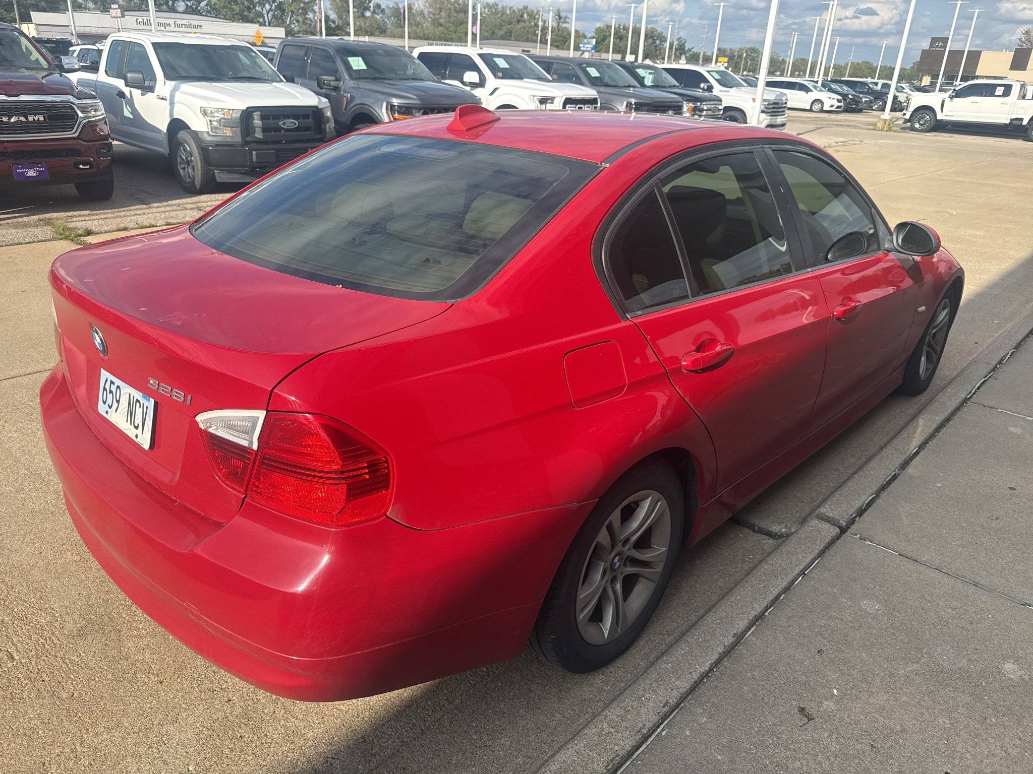 Used 2008 Crimson Red BMW 328i image 6