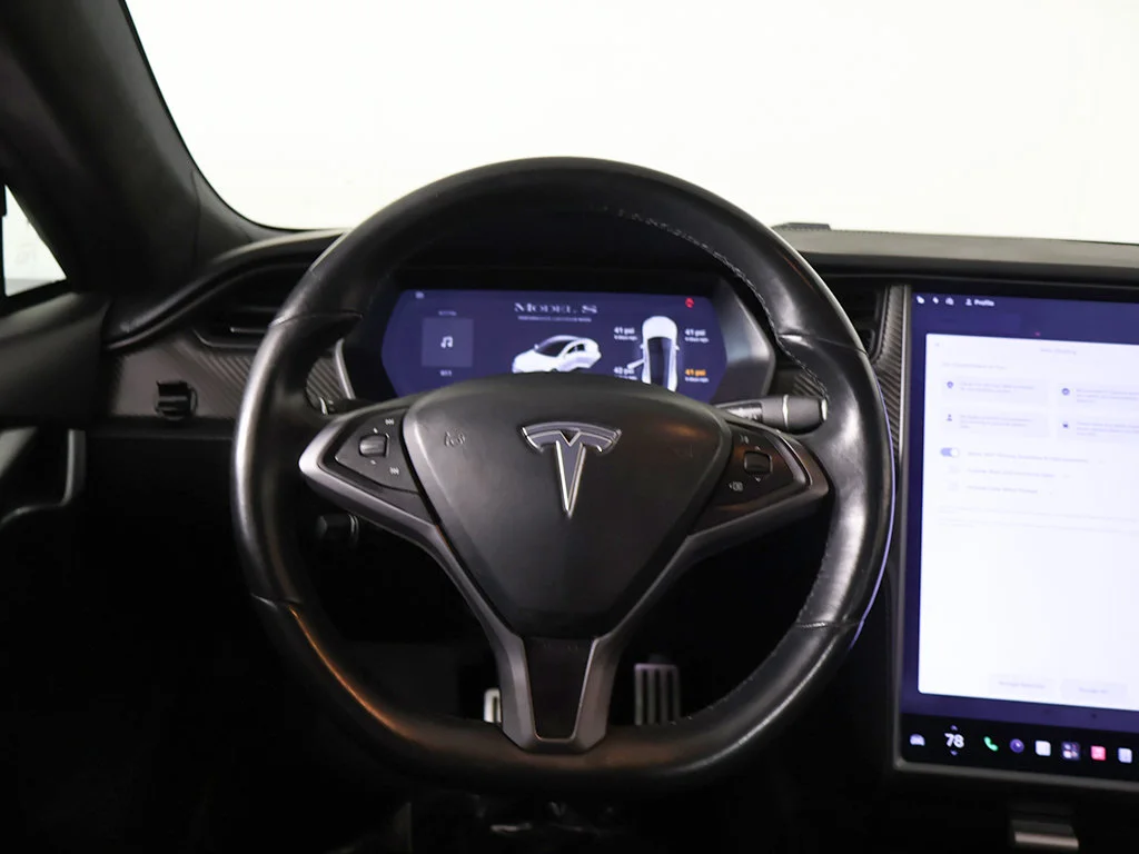 Used 2019 Pearl White Multi-Coat Tesla Performance image 39
