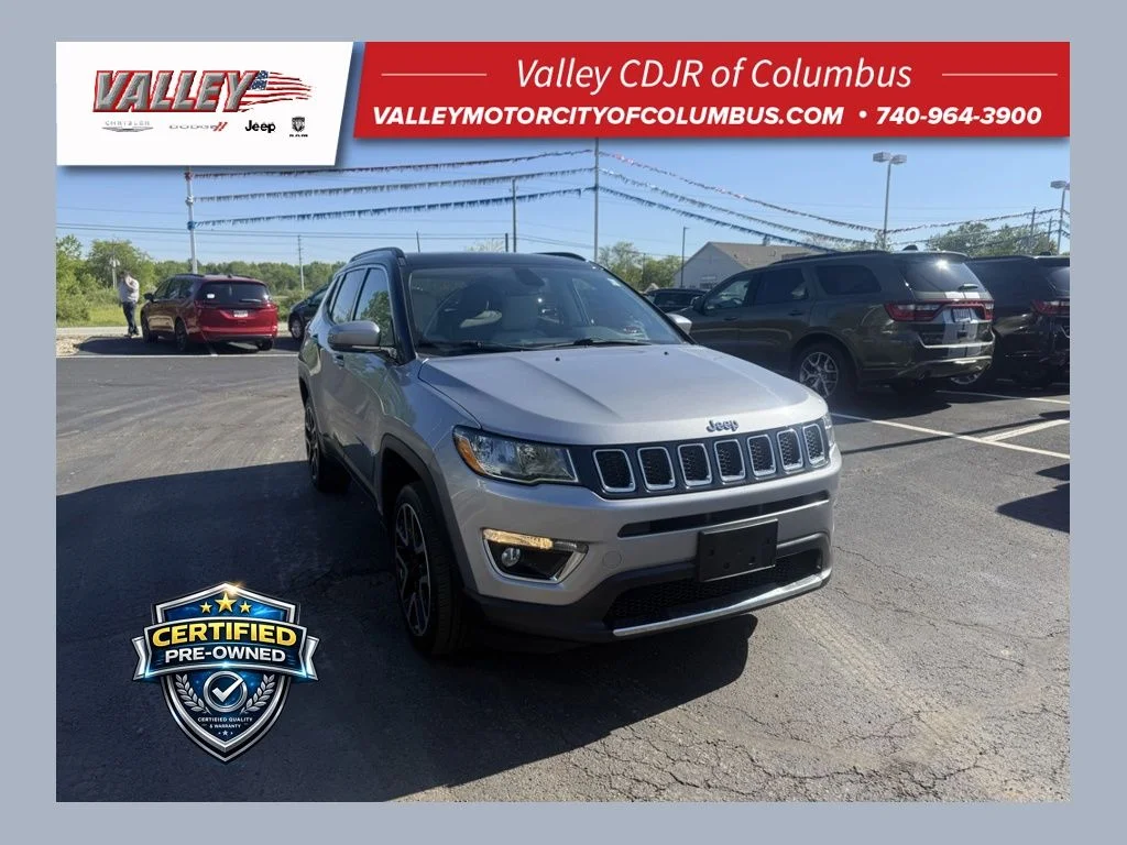 Certified Used 2018 Silver Jeep Limited image 1