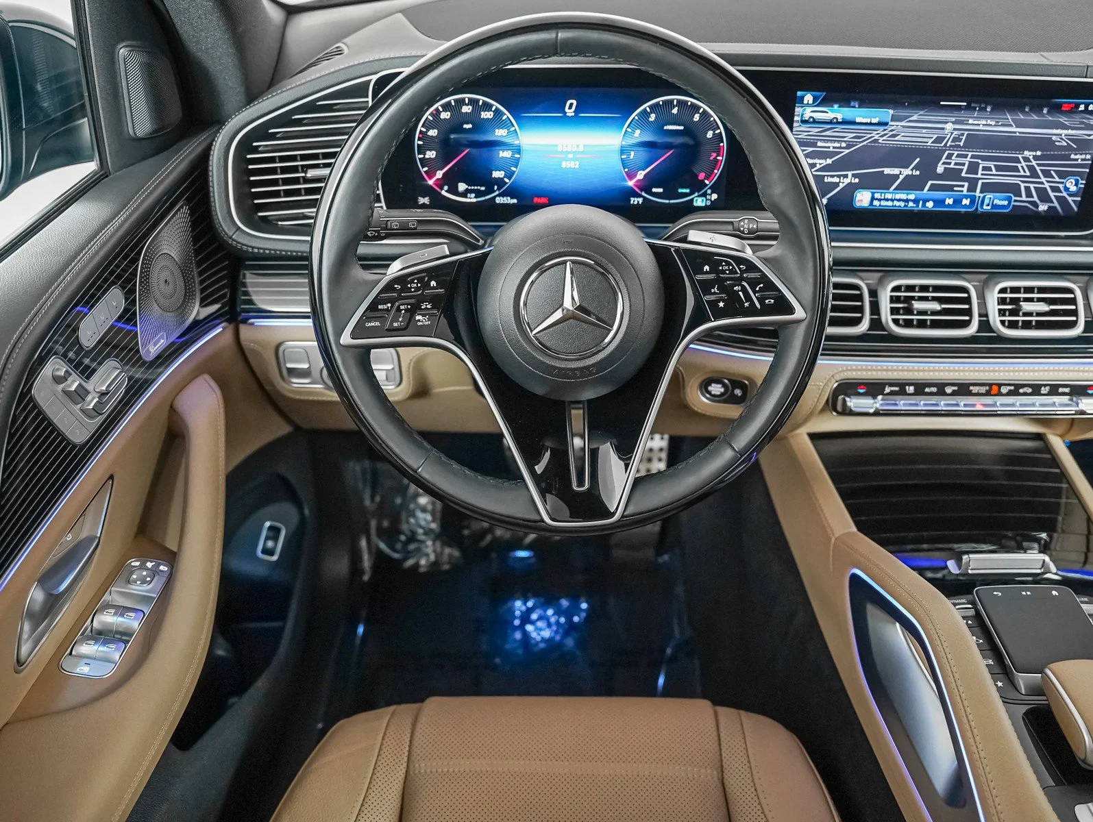 Certified Used 2024 Twilight Blue Metallic Mercedes-Benz GLS 580 4MATIC® image 15