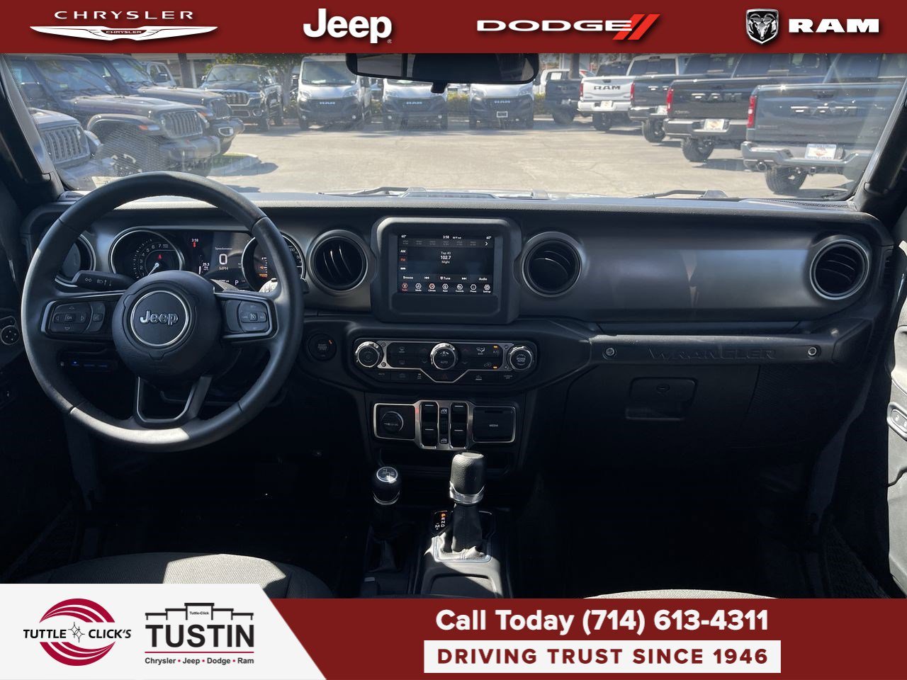Used 2023 Sting-Gray Clearcoat Jeep 4DR 4WD image 12