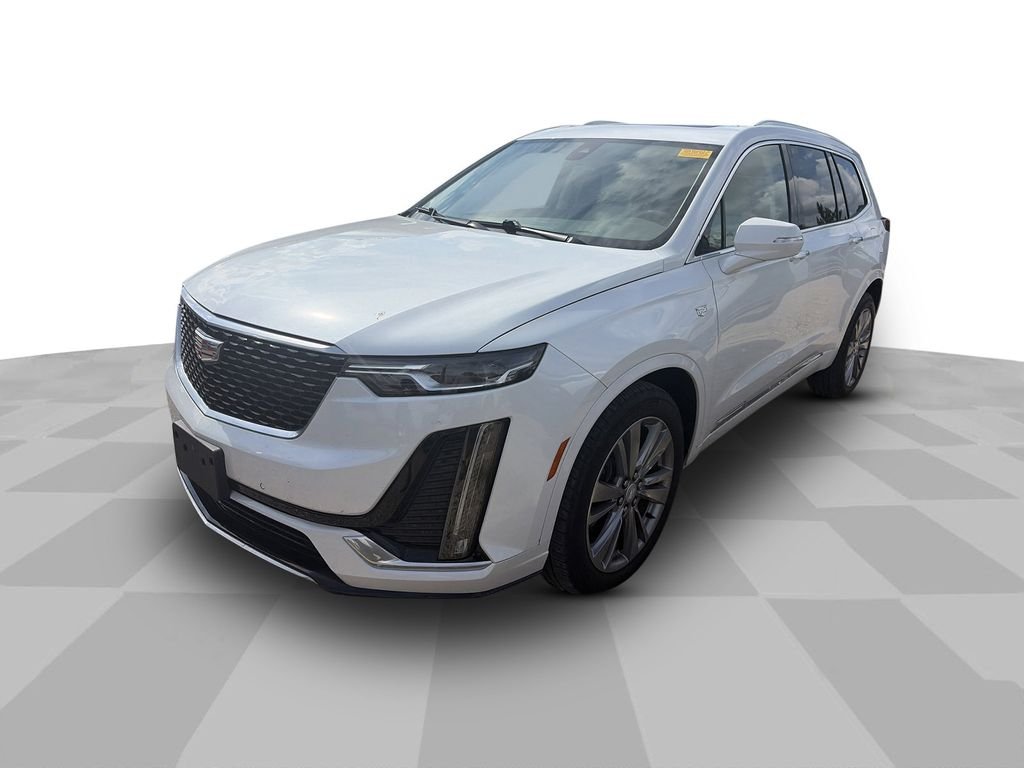 Used 2023 White Cadillac Premium Luxury image 2