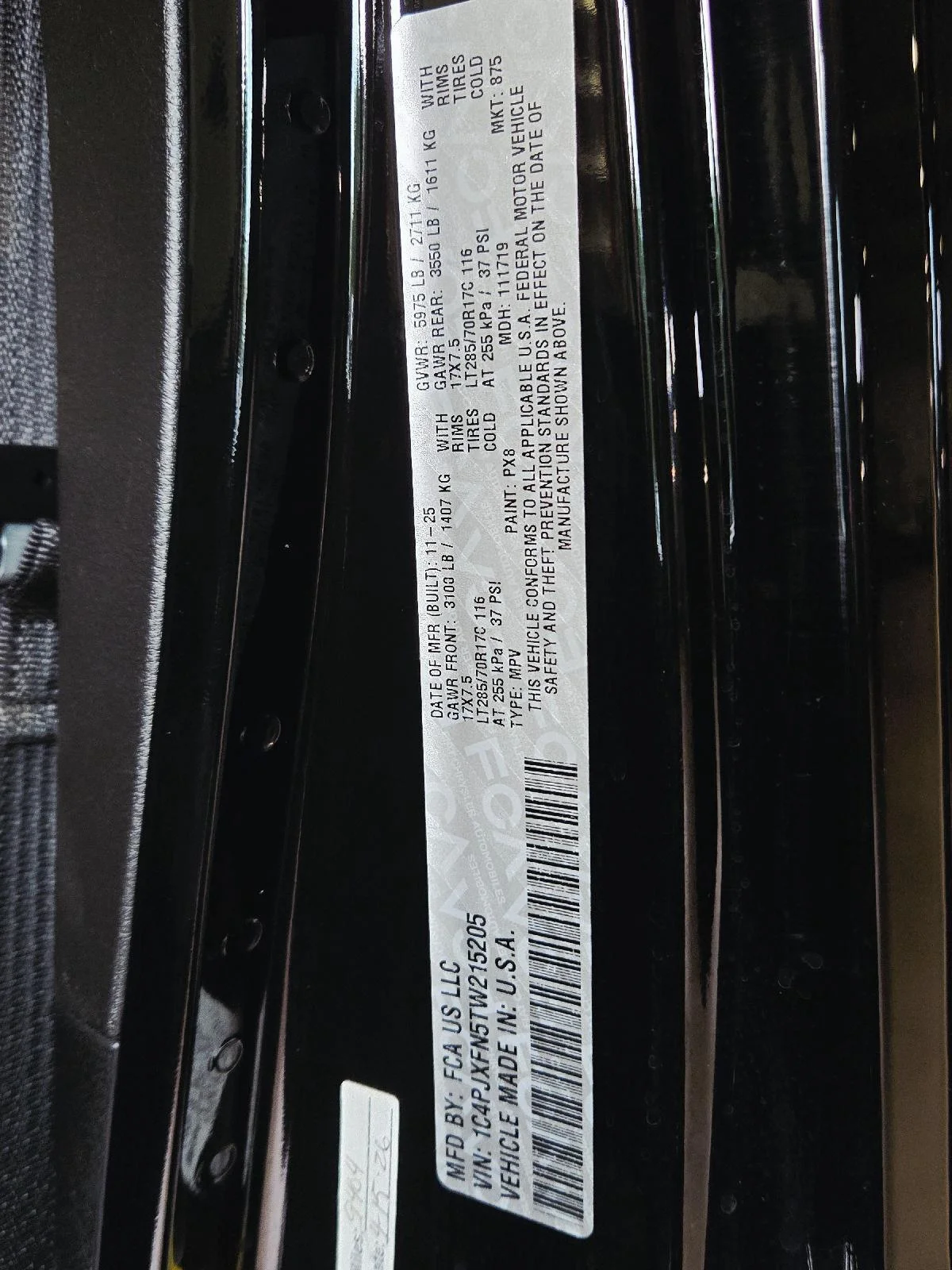 Used 2026 Black Clearcoat Jeep Rubicon image 49