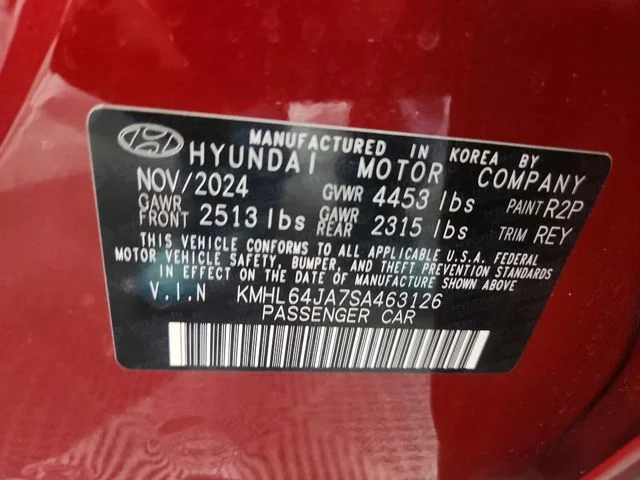 Used 2025 Red Hyundai SEL image 23