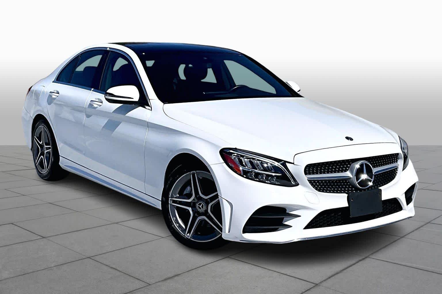 Used 2021 Polar White Mercedes-Benz C 300 image 3