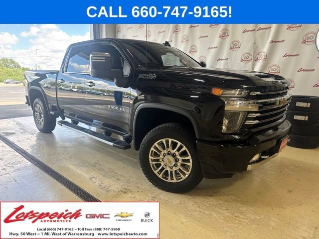 Certified Used 2022 MOSAIC BLACK METALLIC Chevrolet High Country image 1