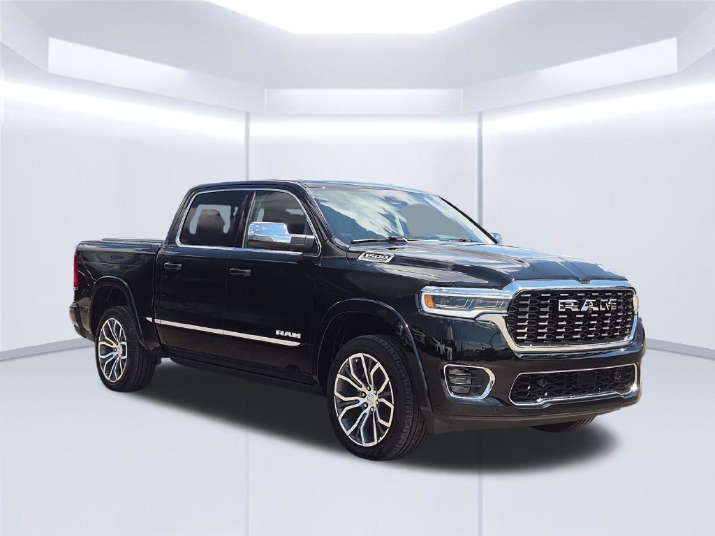 New 2027 Diamond Black Crystal Pearl-Coat Exterior Paint RAM Tungsten image 9