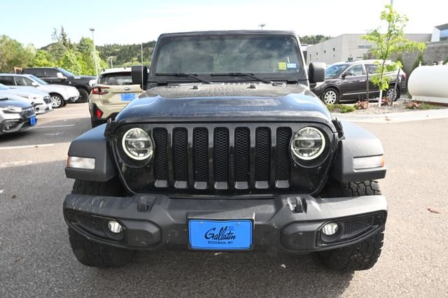 Used 2021 Black Jeep Unlimited Willys image 4