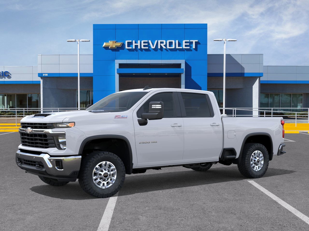 New 2025 Summit White Chevrolet LT image 2