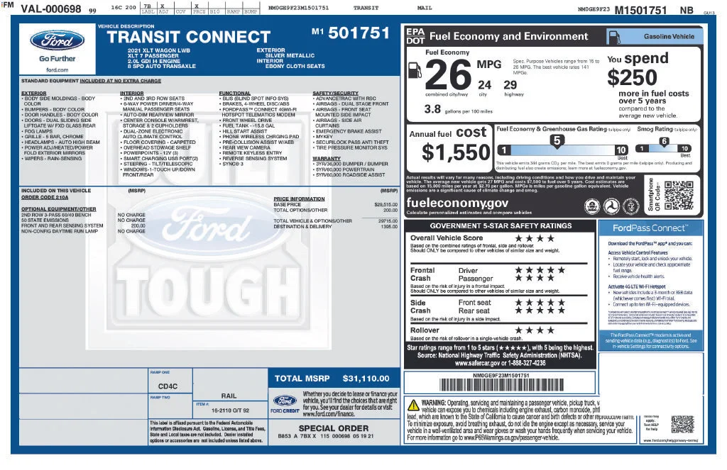 Used 2021 Silver Ford XLT image 17
