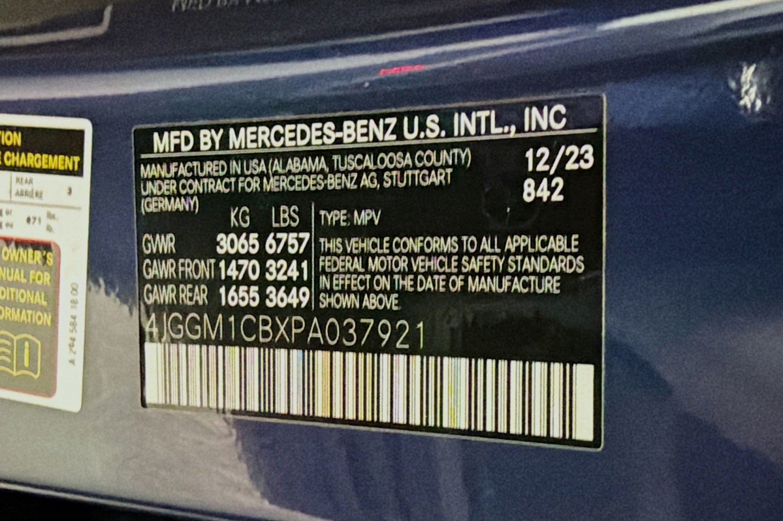 Certified Used 2023 Twilight Blue Metallic Mercedes-Benz EQE 350 image 24