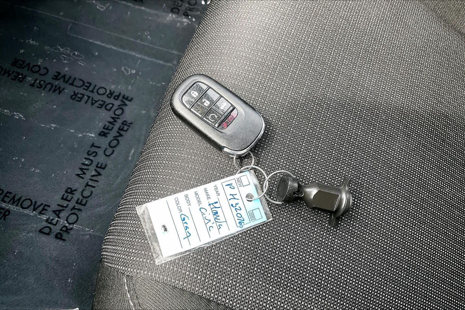 Used 2023 Meteorite Gray Metallic Honda EX image 15