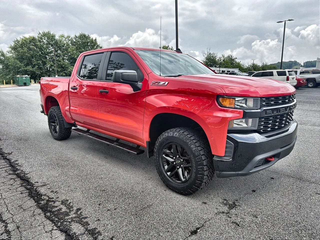 Used 2021 RED HOT Chevrolet Custom Trail Boss image 2