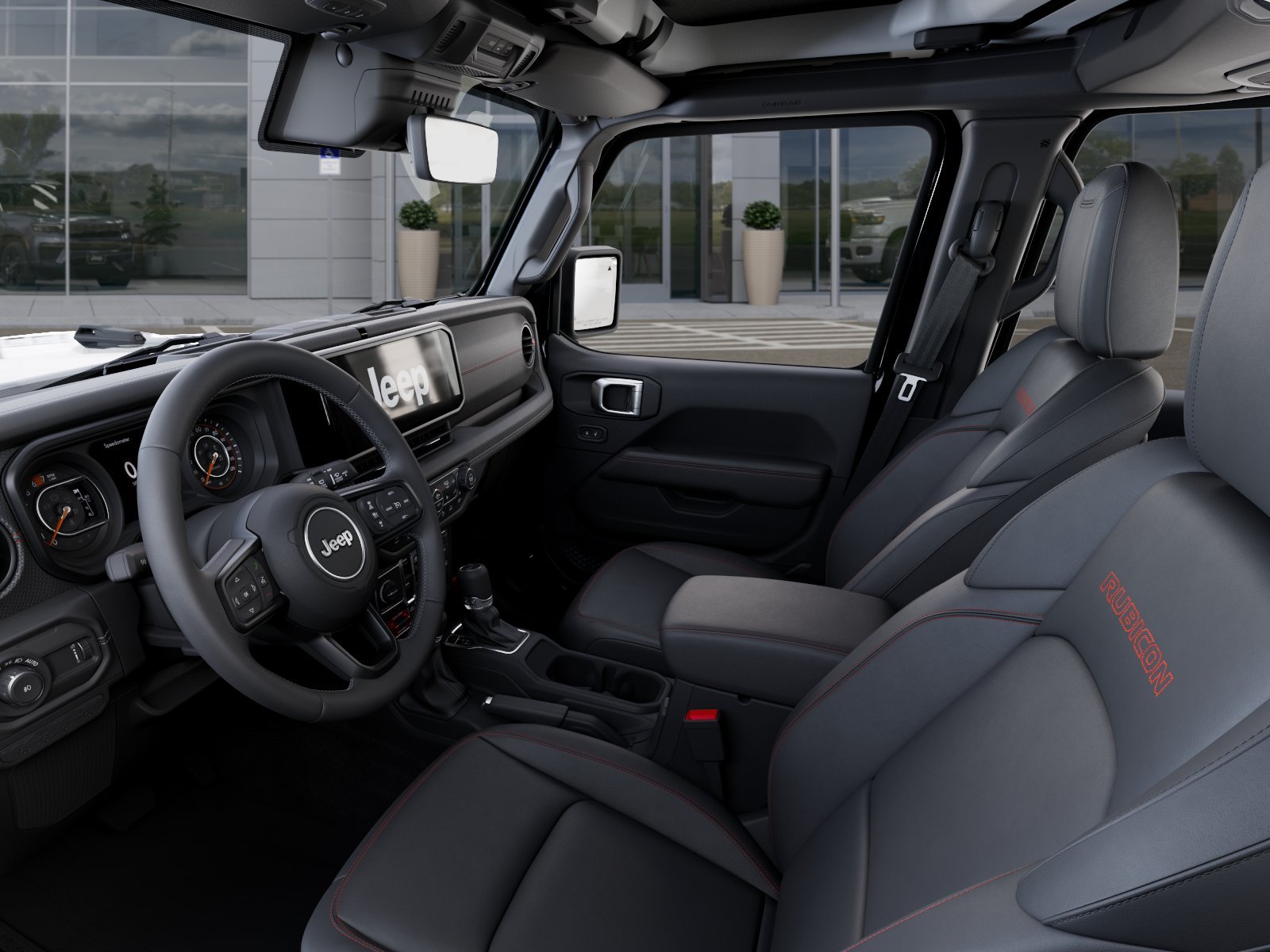 New 2026 Black Clear-Coat Exterior Paint Jeep Rubicon image 61