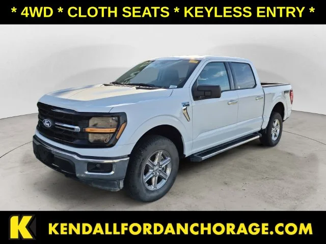 Certified Used 2025 White Ford XLT image 1