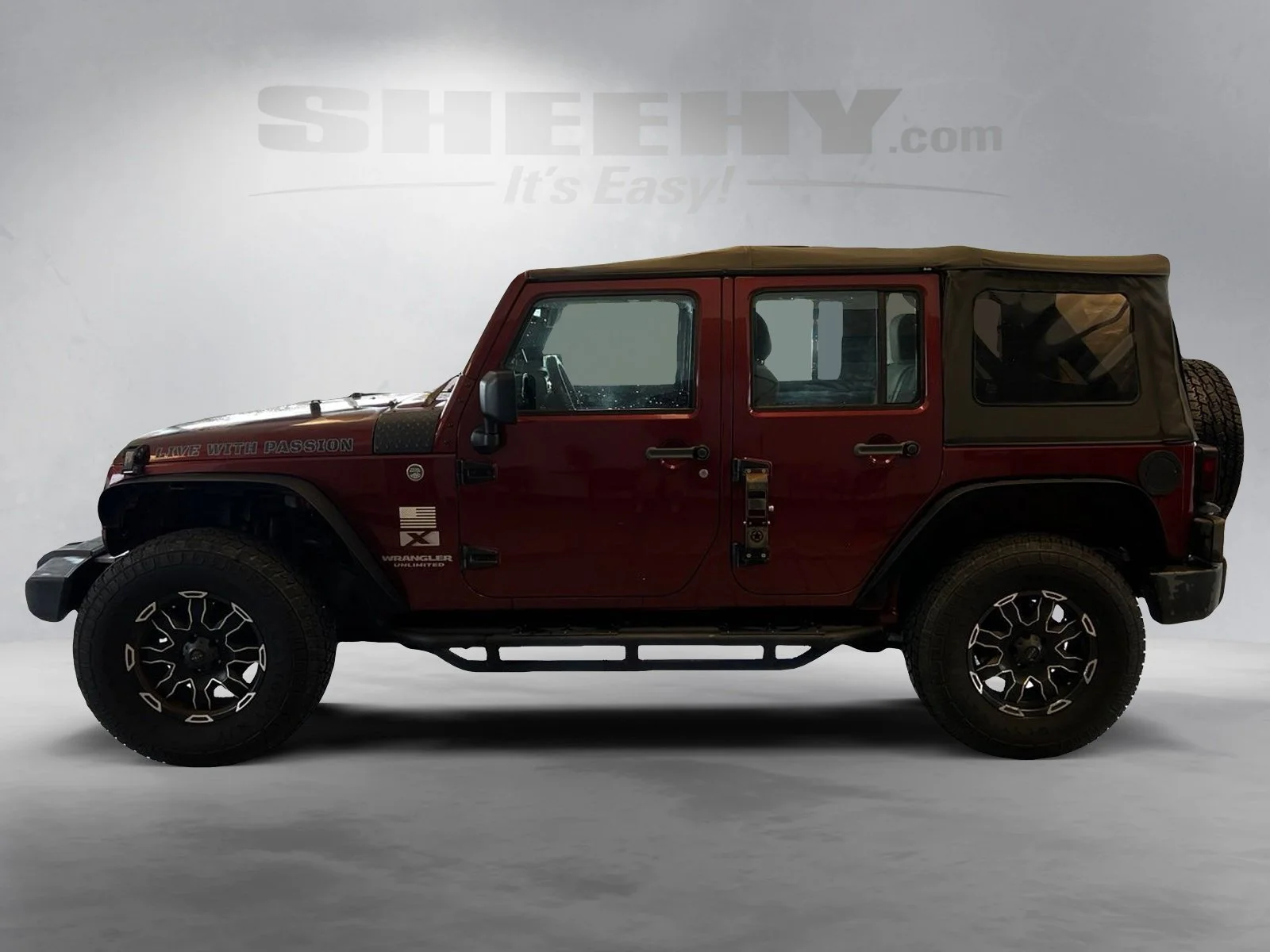 Used 2007 Red Rock Crystal Pearlcoat Jeep Unlimited X image 17