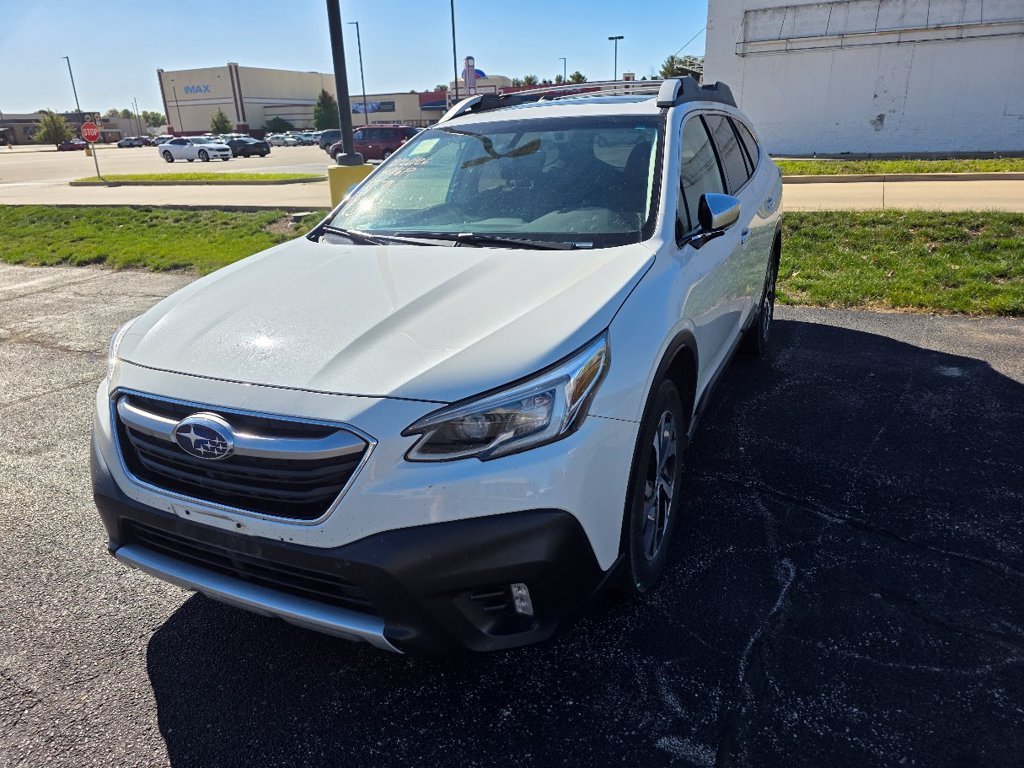 Used 2022 Crystal White Pearl Subaru Touring image 2