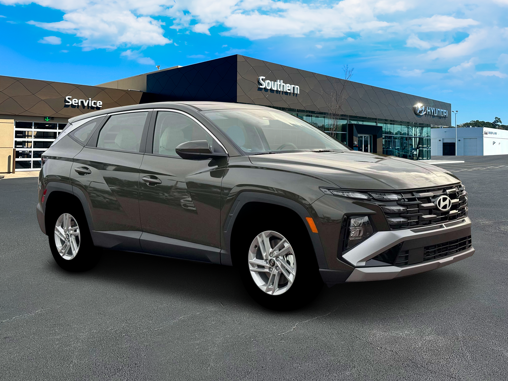 New 2026 Green Hyundai SE AWD image 10