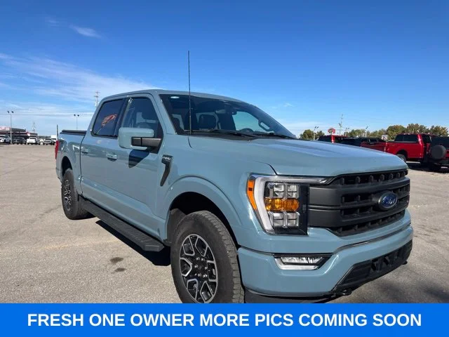 Used 2023 Blue Ford Lariat image 5
