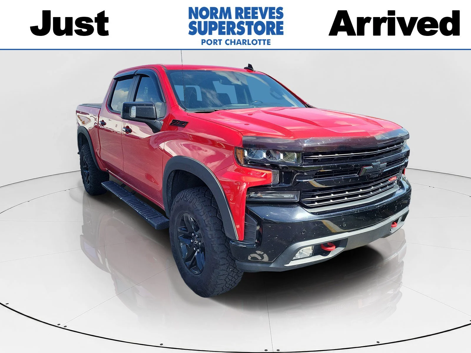 Used 2021 Red Chevrolet LT Trail Boss image 1