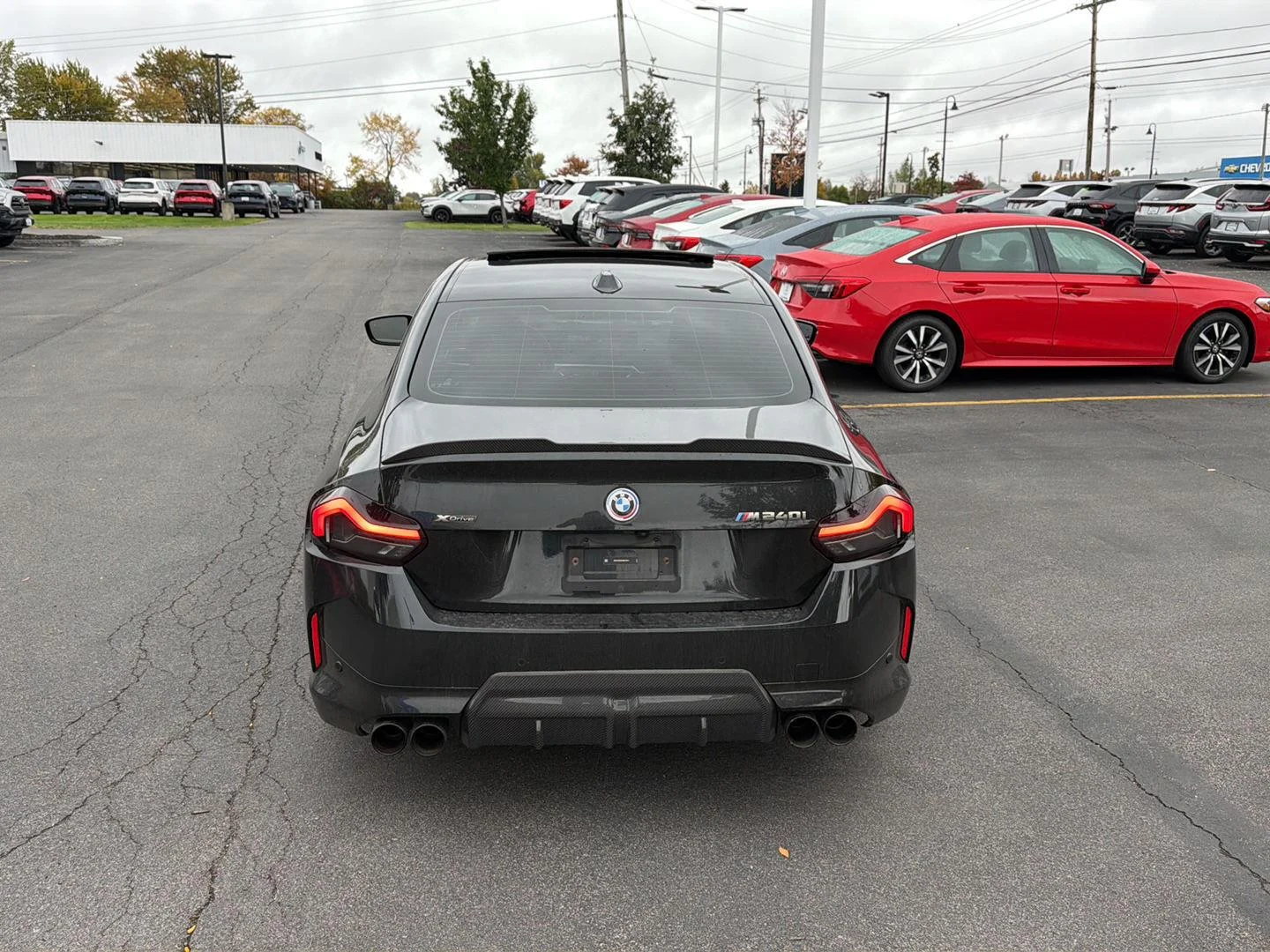 Used 2024 Black Sapphire Metallic BMW M240i xDrive image 6